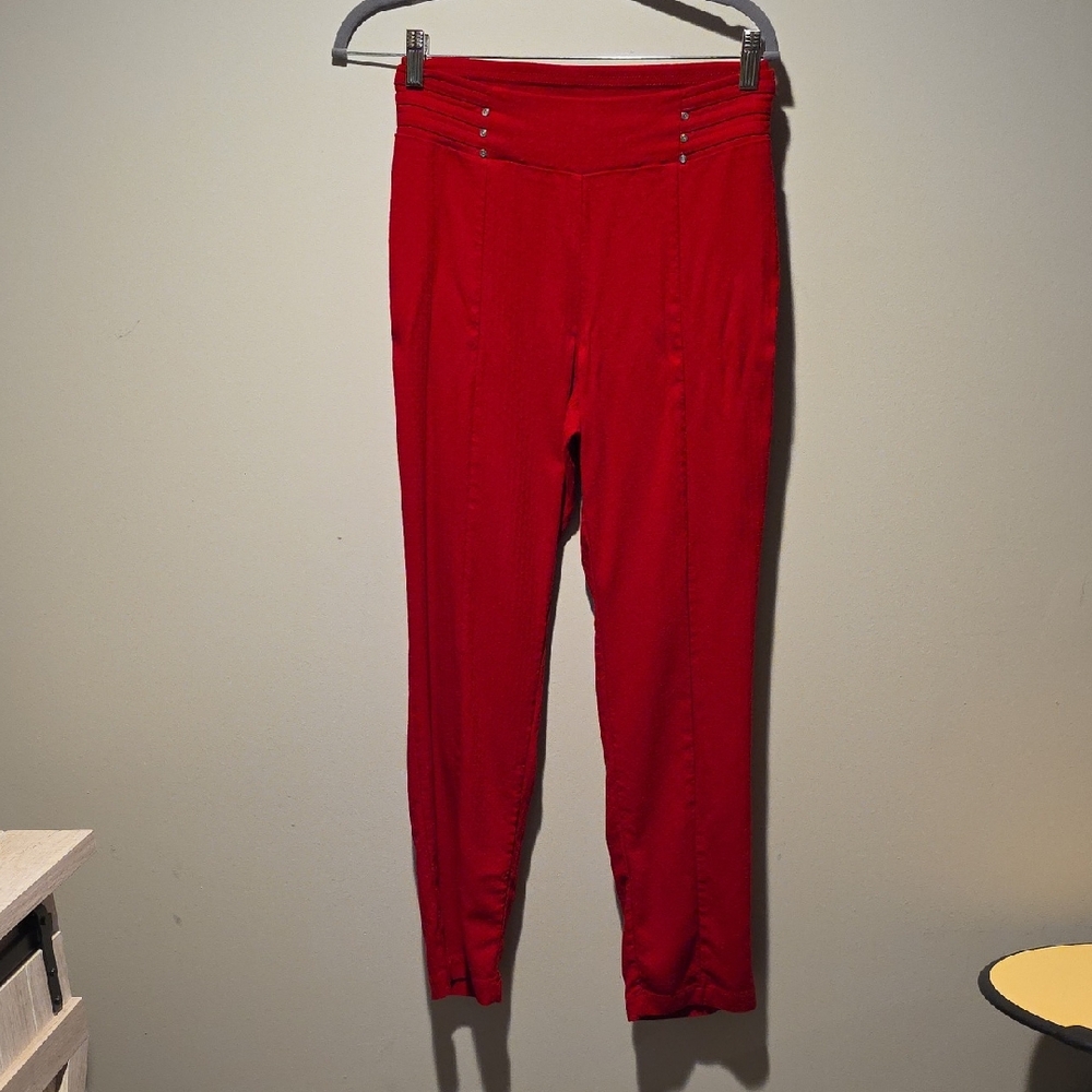 Rafaella Vibrant Red Leggings